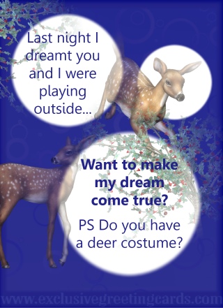 Just for fun greeting card