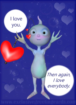 Love Greeting Card - I love you