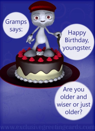 happy birthday  greeting card