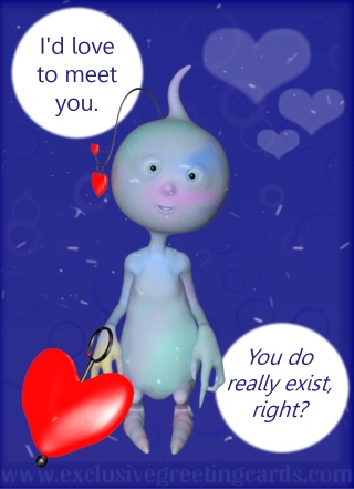 Love Greeting Card - meet you